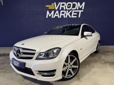 MERCEDES CLASSE C 250 CDI Coupé Ph2 7G-Tronic+ 204cv PACK AMG - Toit ouvrant - 129 000 klm   