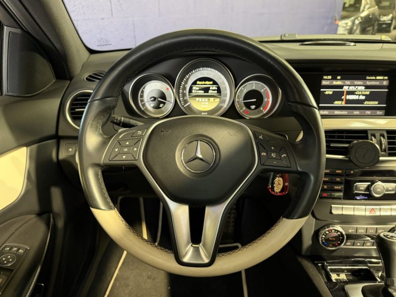 MERCEDES CLASSE C 250 CDI Coupé Ph2 7G-Tronic+ 204cv PACK AMG - Toit ouvrant - 129 000 klm   