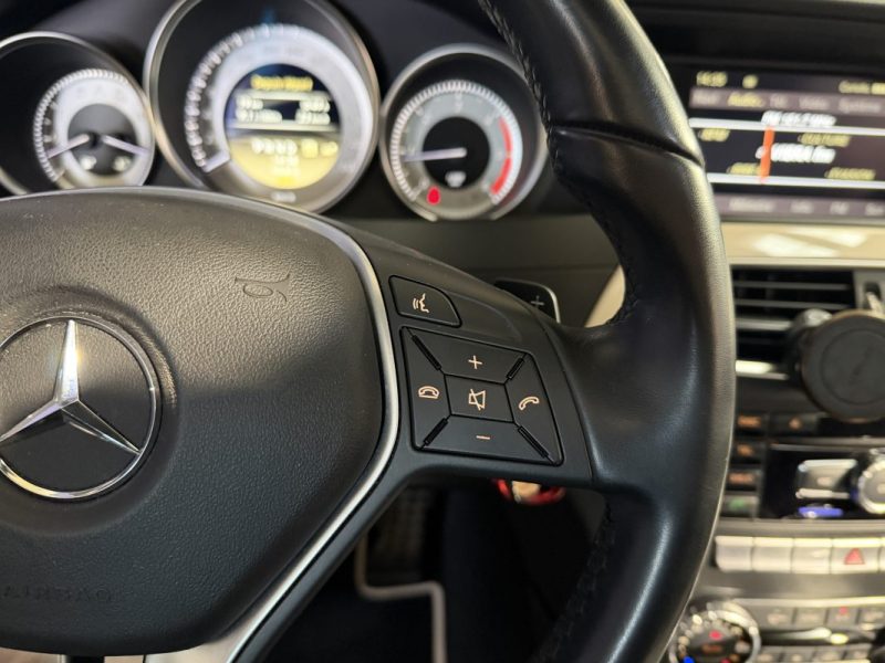 MERCEDES CLASSE C 250 CDI Coupé Ph2 7G-Tronic+ 204cv PACK AMG - Toit ouvrant - 129 000 klm   