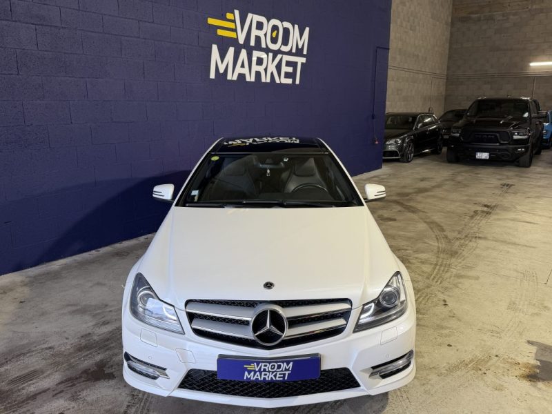 MERCEDES CLASSE C 250 CDI Coupé Ph2 7G-Tronic+ 204cv PACK AMG - Toit ouvrant - 129 000 klm   