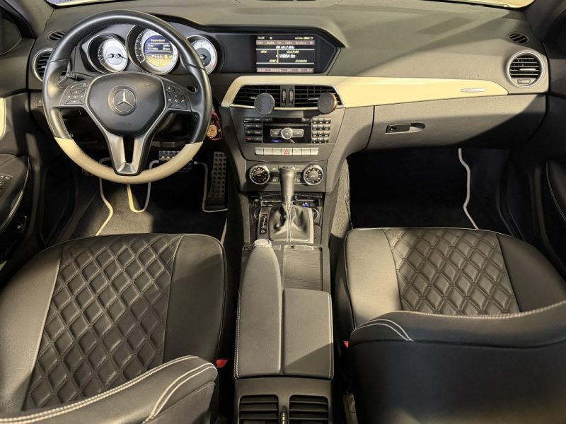 MERCEDES CLASSE C 250 CDI Coupé Ph2 7G-Tronic+ 204cv PACK AMG - Toit ouvrant - 129 000 klm   