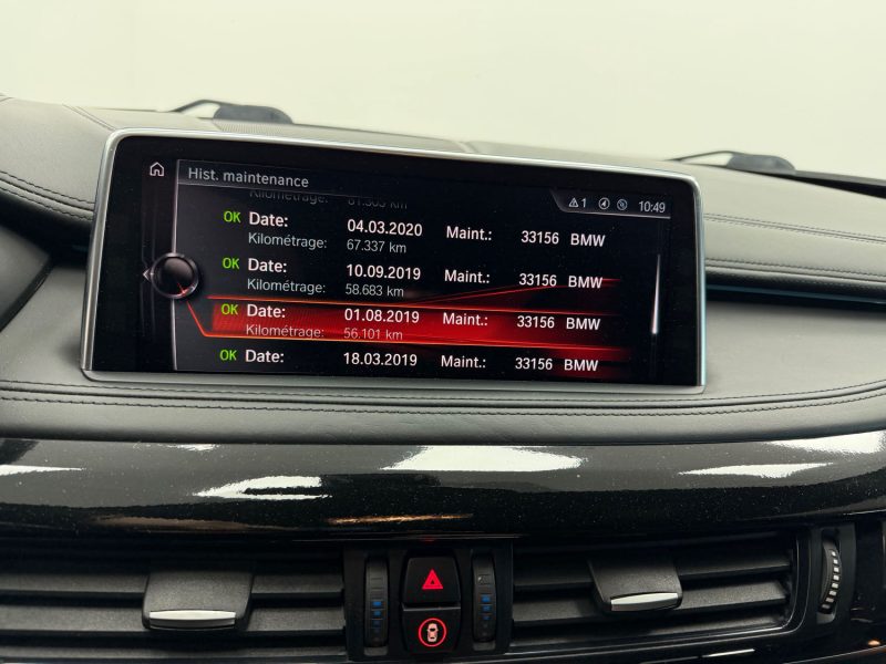 BMW X6 F16 PACK M 30D XD BVA 258CV Garantie 12 mois 