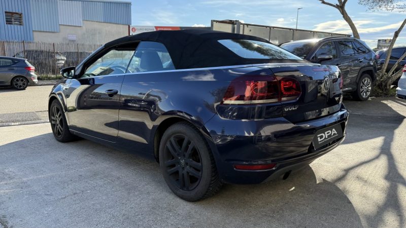 VOLKSWAGEN GOLF 6  cabriolet / 1.6 TDI 105CH CARAT 2013