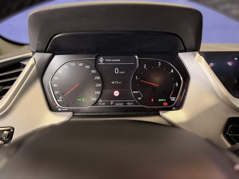 BMW SERIE 1 DESIGN - 116d - 1.5 L - 116 ch - 2020 - BVA - CarPlay - Caméra de Recul - 