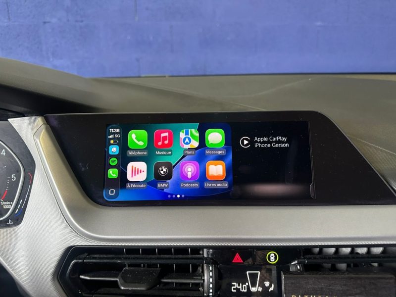 BMW SERIE 1 DESIGN - 116d - 1.5 L - 116 ch - 2020 - BVA - CarPlay - Caméra de Recul - 