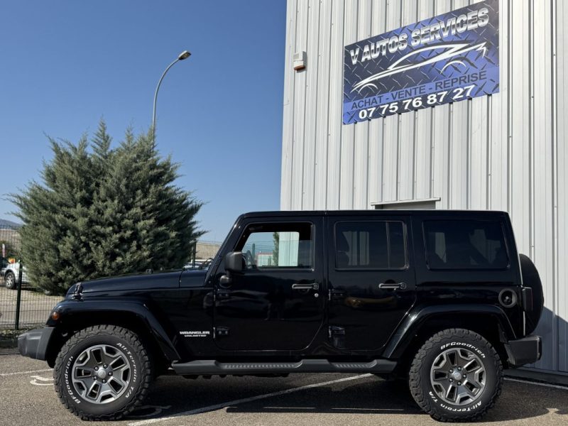 Jeep Wrangler Unlimited 2.8 CRDi 200ch Black Edition Boite Auto Garantie 6 Mois