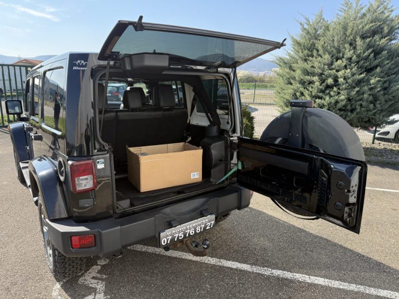 Jeep Wrangler Unlimited 2.8 CRDi 200ch Black Edition Boite Auto Garantie 6 Mois
