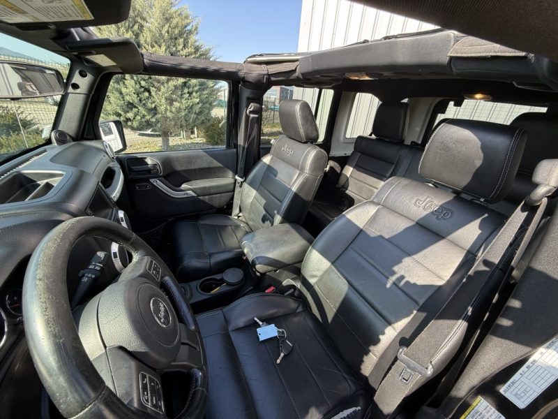 Jeep Wrangler Unlimited 2.8 CRDi 200ch Black Edition Boite Auto Garantie 6 Mois