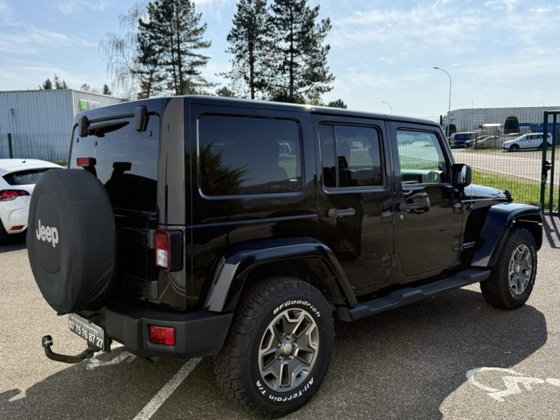 Jeep Wrangler Unlimited 2.8 CRDi 200ch Black Edition Boite Auto Garantie 6 Mois