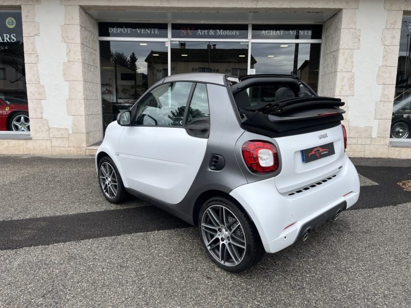 SMART FORTWO CABRIOLET  109CH BRABUS Boite Auto 