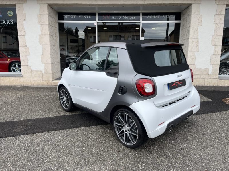 SMART FORTWO CABRIOLET  109CH BRABUS Boite Auto 