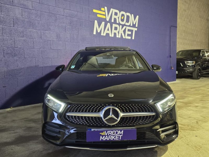 MERCEDES CLASSE A 200 163Cv AMG-LINE 7G-DCT- TOIT OUVRANT -SIEGES CHAUFFANT- CARPLAY