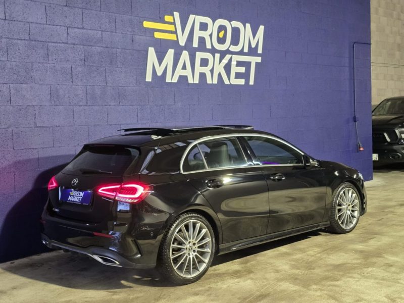 MERCEDES CLASSE A 200 163Cv AMG-LINE 7G-DCT- TOIT OUVRANT -SIEGES CHAUFFANT- CARPLAY