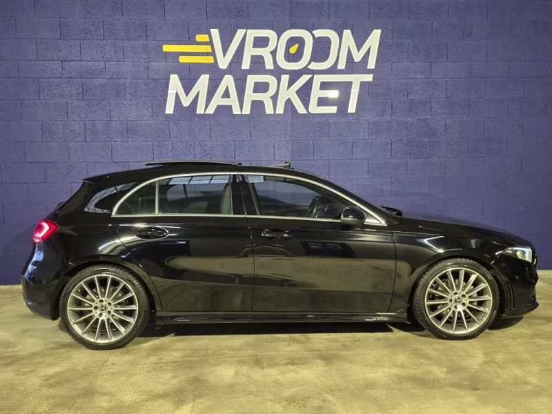 MERCEDES CLASSE A 200 163Cv AMG-LINE 7G-DCT- TOIT OUVRANT -SIEGES CHAUFFANT- CARPLAY