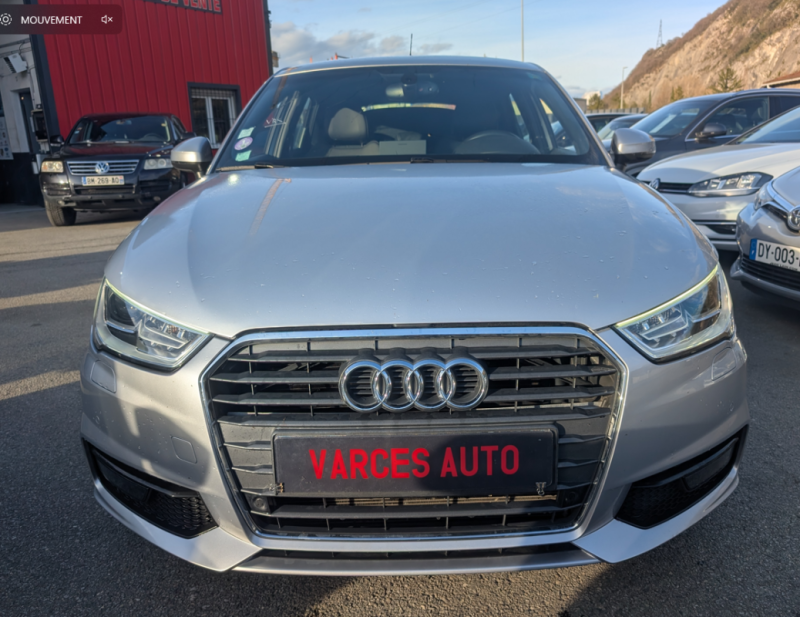 AUDI A1 SPORTBACK 1.4 TFSI 125CV S-LINE VOLANT MÉPLAT SUIVIE AUDI DISPONIBLE 