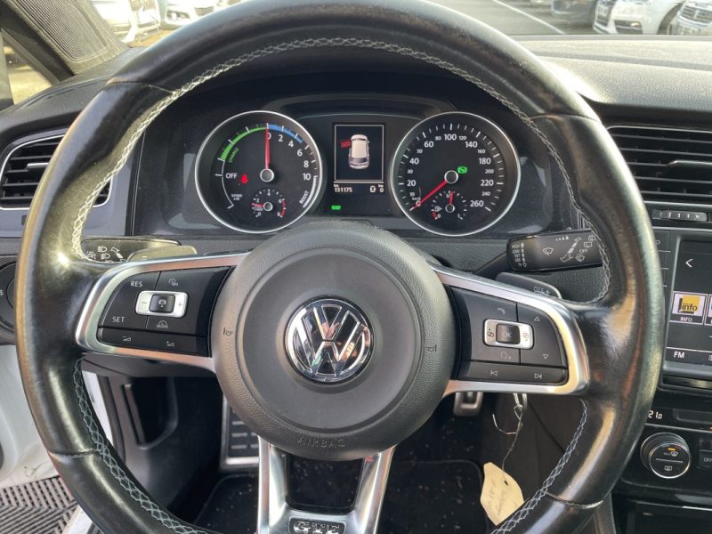 VOLKSWAGEN GOLF7 GTE 1.4 TSI 204CH GTE DSG6    GARANTIE 3/12 MOIS 2016