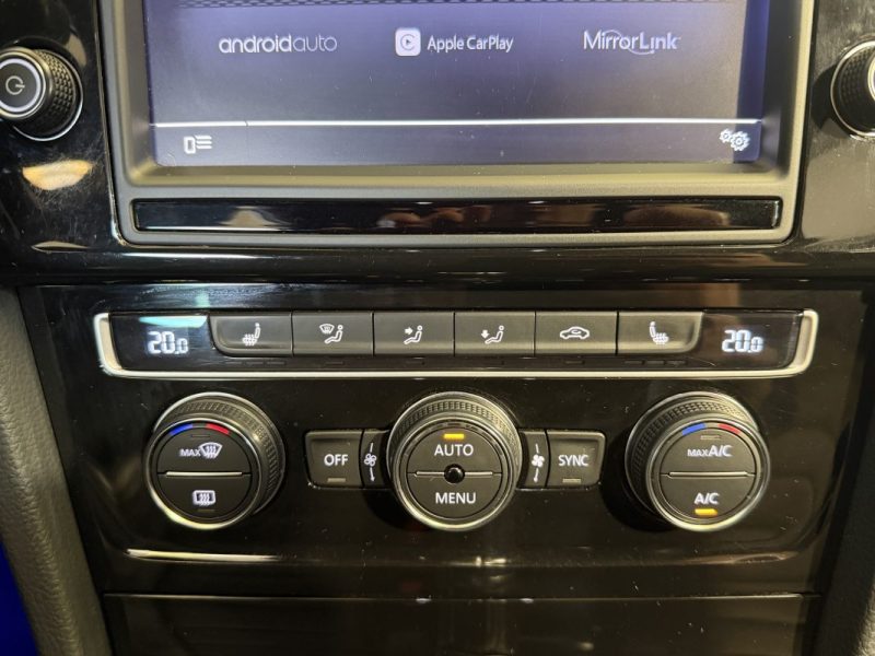 VOLKSWAGEN GOLF 7R 2.0 TSI 300cv 4MOTION DSG6 - SIEGES CHAUFFANTS - PACK CARBONE - 2ème MAIN  