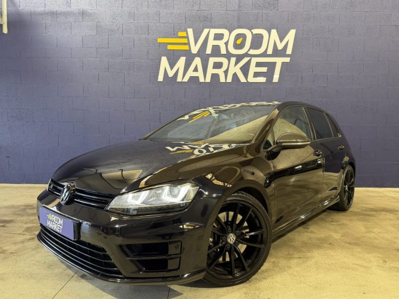 VOLKSWAGEN GOLF 7R 2.0 TSI 300cv 4MOTION DSG6 - SIEGES CHAUFFANTS - PACK CARBONE - 2ème MAIN  