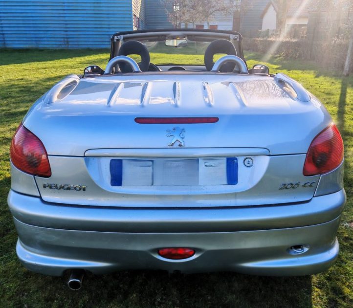 PEUGEOT 206 CC 1.6 16v QUICKSILVER  110cv