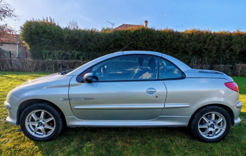 PEUGEOT 206 CC 1.6 16v QUICKSILVER  110cv