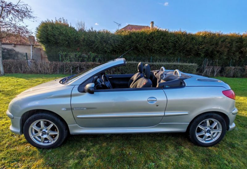 PEUGEOT 206 CC 1.6 16v QUICKSILVER  110cv