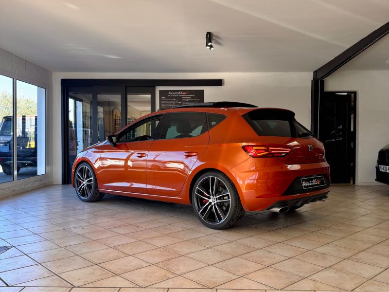SEAT LEON CUPRA 300 DSG – 77 000 KM – GARANTIE 12 MOIS - Configuration exceptionnelle - virtual