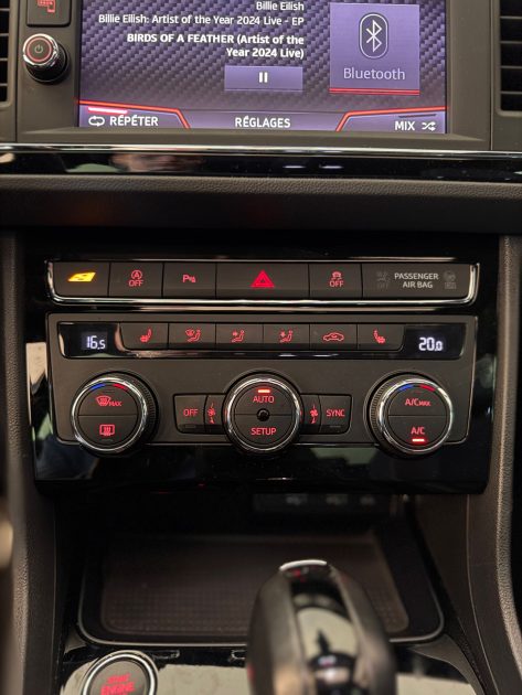 SEAT LEON CUPRA 300 DSG – 77 000 KM – GARANTIE 12 MOIS - Configuration exceptionnelle - virtual