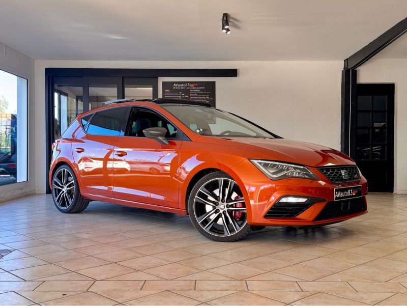 SEAT LEON CUPRA 300 DSG – 77 000 KM – GARANTIE 12 MOIS - Configuration exceptionnelle - virtual