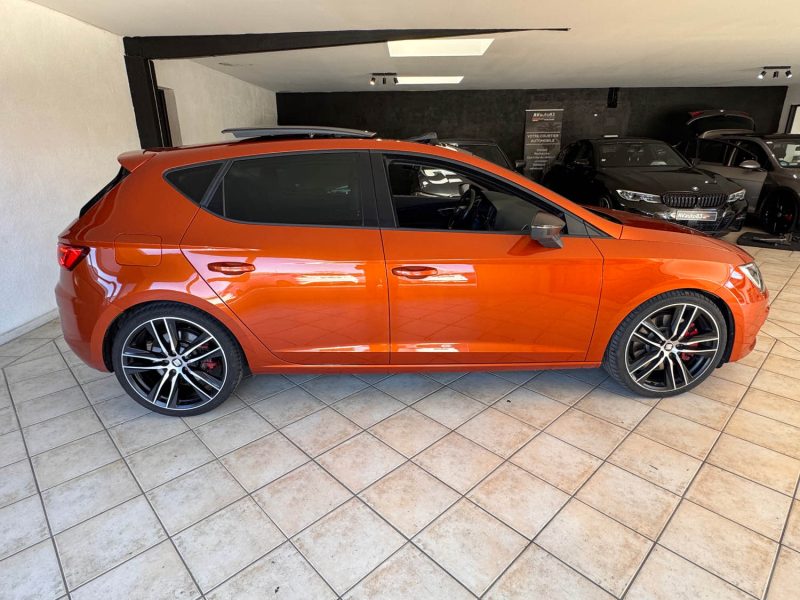 SEAT LEON CUPRA 300 DSG – 77 000 KM – GARANTIE 12 MOIS - Configuration exceptionnelle - virtual