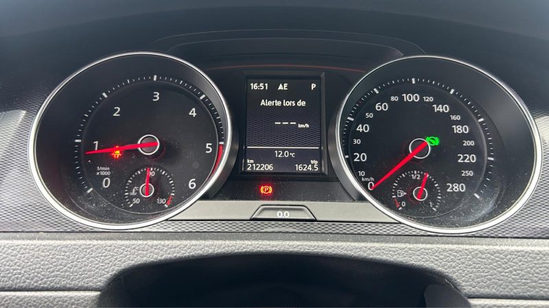 VOLKSWAGEN GOLF 7 (VII) 2.0 GTD 184CV SPORT AND SOUND - ENTRETIENT COMPLET  - GARANTIE 6 MOIS 