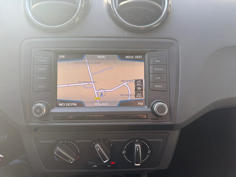 SEAT IBIZA IV 1.2 TSI 90cv SC MY CANAL - 1ER MAIN - LED/GPS/CAMERA