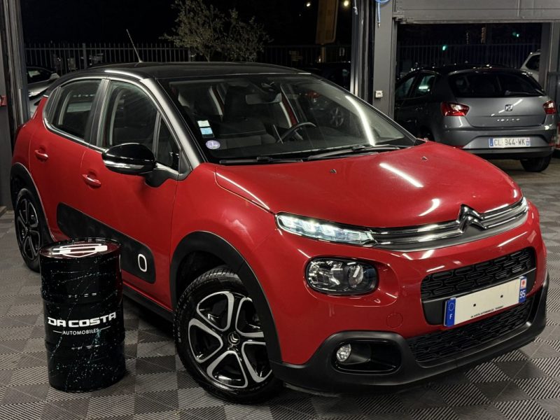 CITROEN C3 III PHASE 2 FEEL 1.2 83 Cv ECRAN GPS APPLE CARPLAY & ANDROID - GARANTIE 1 AN