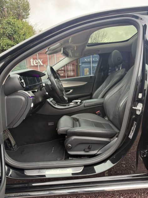 MERCEDES CLASSE E220D SPORTLINE BVA 9G-TRONIC 194ch / TOIT OUVRANT PANORAMIQUE / CAMÉRA DE RECUL