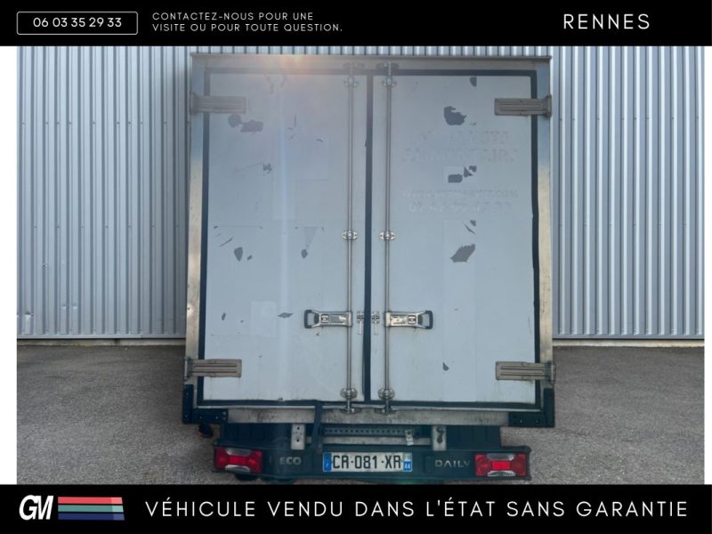 IVECO DAILY 35S13 2.3 HPI 126ch FRIGORIFIQUE / VENTE MARCHAND / SANS GARANTIE