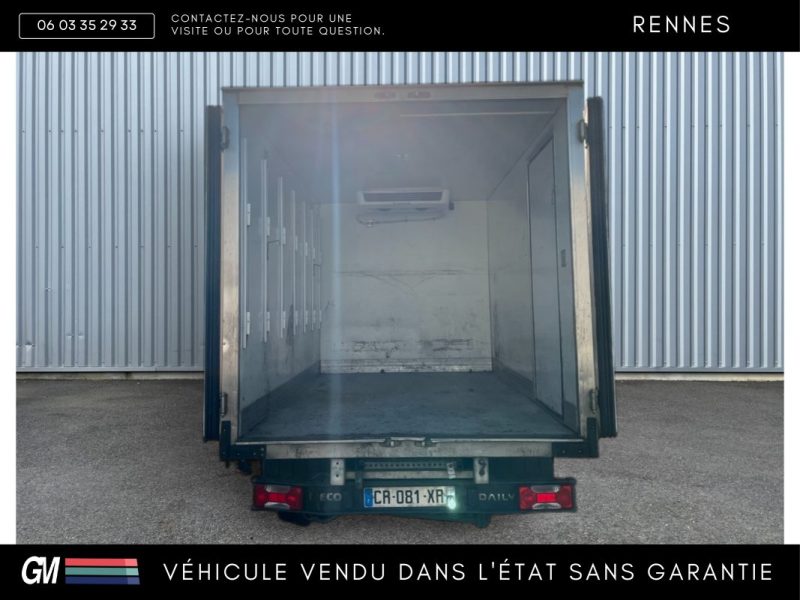 IVECO DAILY 35S13 2.3 HPI 126ch FRIGORIFIQUE / VENTE MARCHAND / SANS GARANTIE