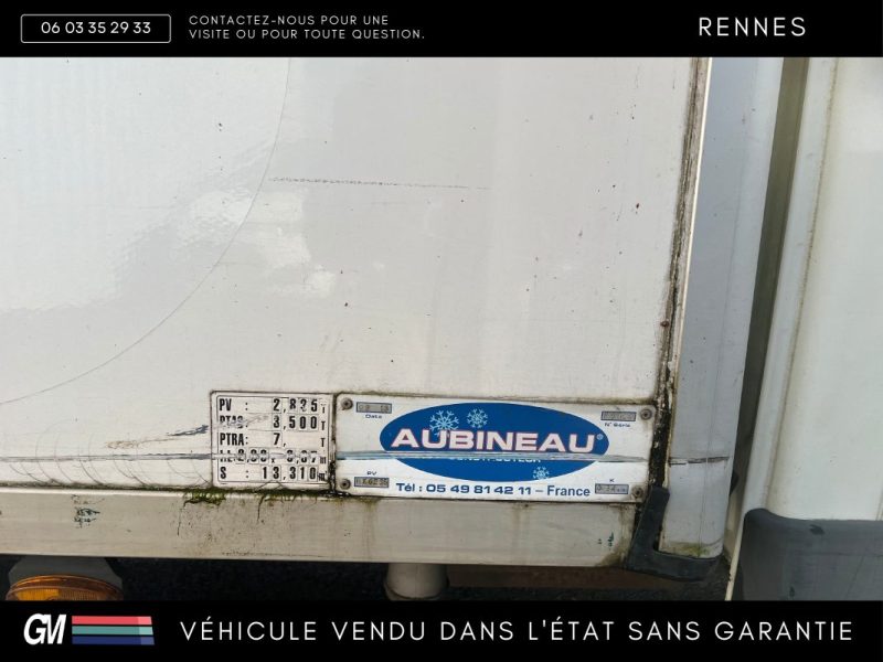 IVECO DAILY 35S13 2.3 HPI 126ch FRIGORIFIQUE / VENTE MARCHAND / SANS GARANTIE