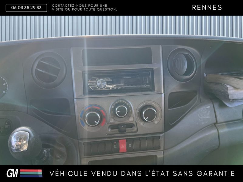 IVECO DAILY 35S13 2.3 HPI 126ch FRIGORIFIQUE / VENTE MARCHAND / SANS GARANTIE