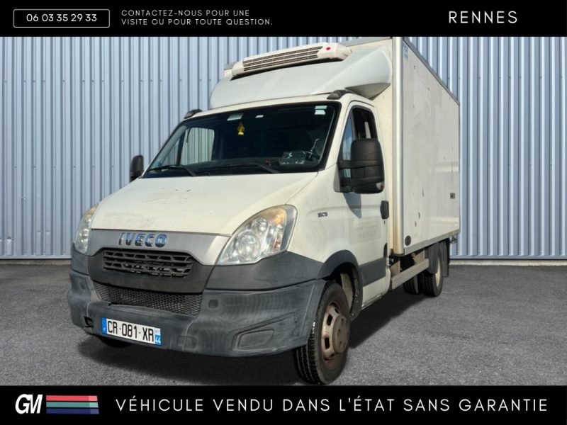 IVECO DAILY 35S13 2.3 HPI 126ch FRIGORIFIQUE / VENTE MARCHAND / SANS GARANTIE