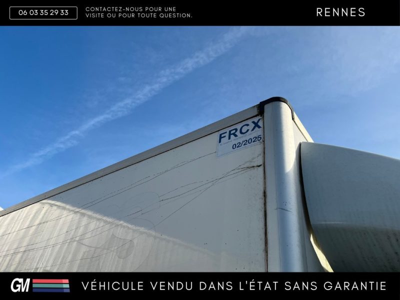 IVECO DAILY 35S13 2.3 HPI 126ch FRIGORIFIQUE / VENTE MARCHAND / SANS GARANTIE