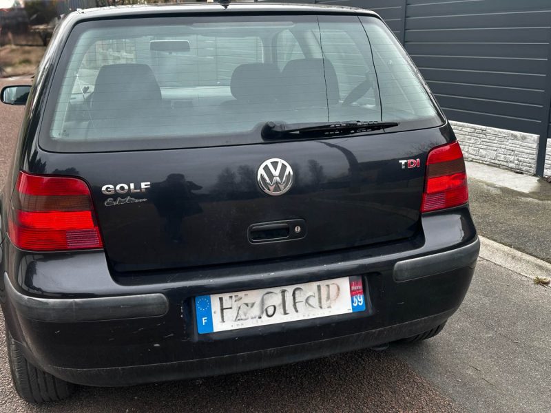 ✅ 2nd main VOLKSWAGEN GOLF IV 1.9 TDI 2002