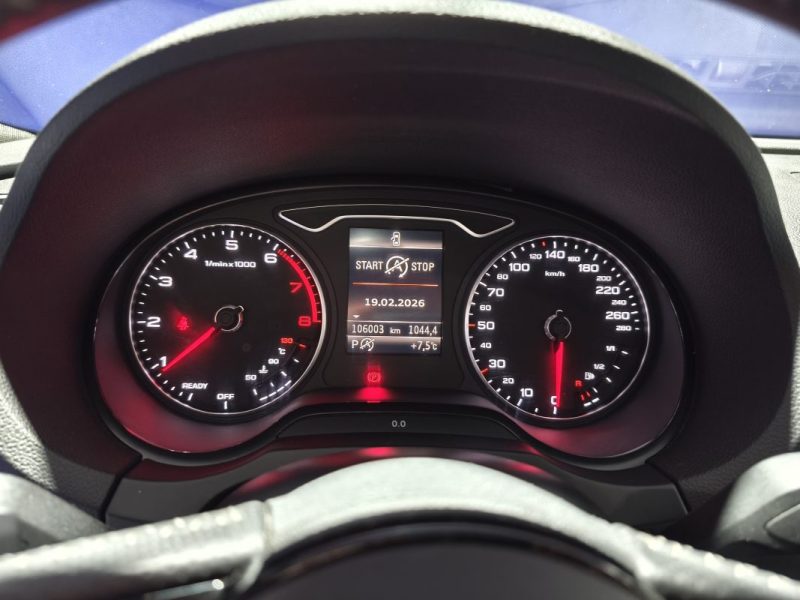 AUDI A3 SPORTBACK ,  2.0 TFSI 190 Cv , S-LINE QUATTRO , BVA , ENTRETIEN AUDI COMPLET 2018