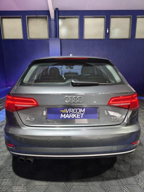 AUDI A3 SPORTBACK ,  2.0 TFSI 190 Cv , S-LINE QUATTRO , BVA , ENTRETIEN AUDI COMPLET 2018
