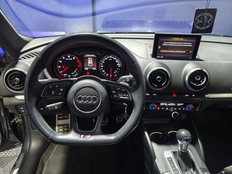 AUDI A3 SPORTBACK ,  2.0 TFSI 190 Cv , S-LINE QUATTRO , BVA , ENTRETIEN AUDI COMPLET 2018