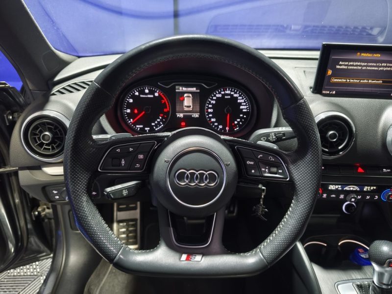 AUDI A3 SPORTBACK ,  2.0 TFSI 190 Cv , S-LINE QUATTRO , BVA , ENTRETIEN AUDI COMPLET 2018