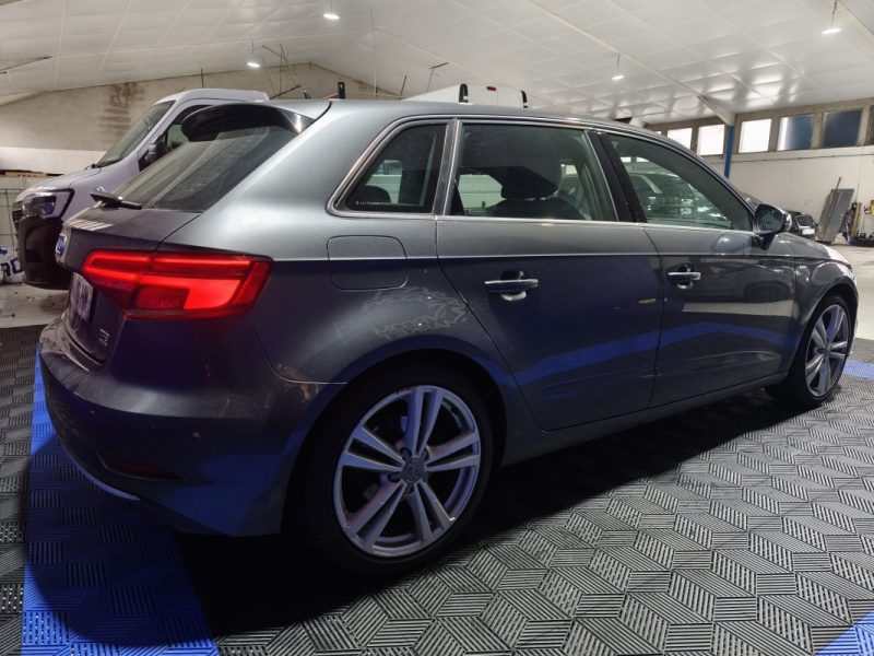 AUDI A3 SPORTBACK ,  2.0 TFSI 190 Cv , S-LINE QUATTRO , BVA , ENTRETIEN AUDI COMPLET 2018
