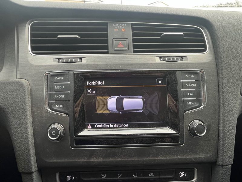 VOLKSWAGEN GOLF 7 (VII) 1.6 TDI 105 CV CONFORTLINE - DISTRIBUTION OK  - GARANTIE 12 MOIS  