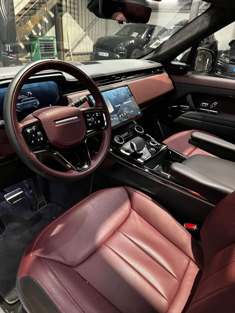 MAGNIFIQUE LAND ROVER RANGE ROVER SPORT AUTOBIOGRAPHY P510e 510 CH (1ERE MAIN, SUIVI D'ENTRETIEN))