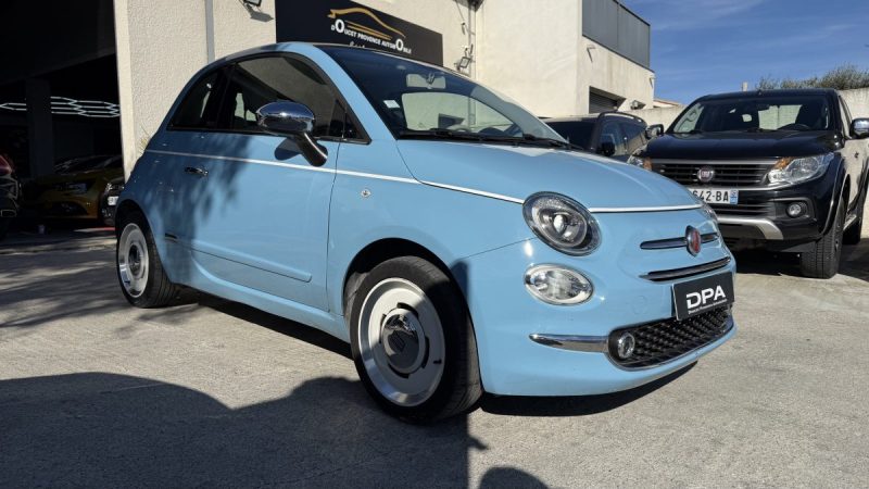 FIAT 500 cabriolet 1.2 69CH SPIAGGINA'58 / 2018
