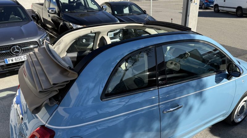 FIAT 500 cabriolet 1.2 69CH SPIAGGINA'58 / 2018