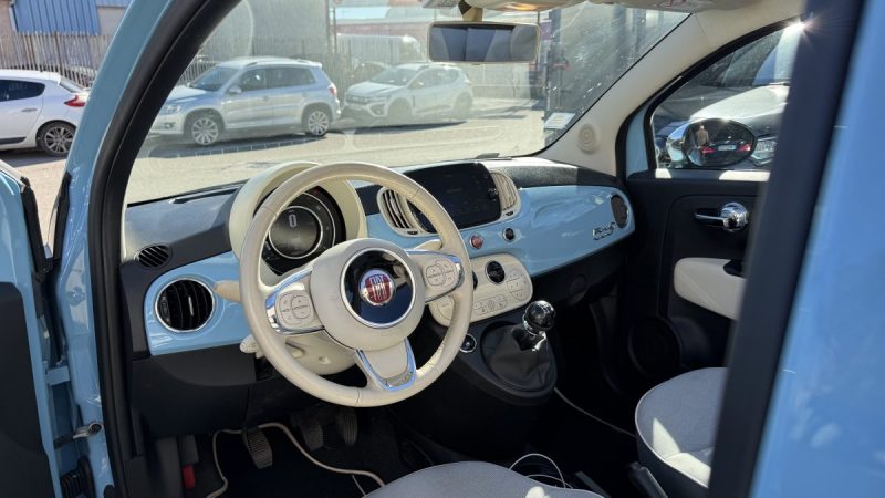 FIAT 500 cabriolet 1.2 69CH SPIAGGINA'58 / 2018
